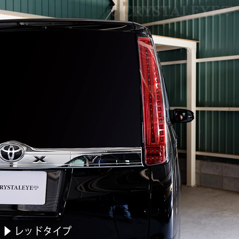 ヴァレンティ80ノア ヴォクシー エスクァイヤ プリウスa スペイド LED 80系 ノア ヴォクシー エスクァイア JEWEL LED TAIL LAMP REVO